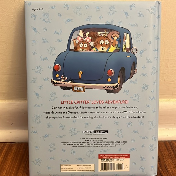 5-Minute Little Critter Stories Includes 12 Stories Inside - Picture 4 of 5